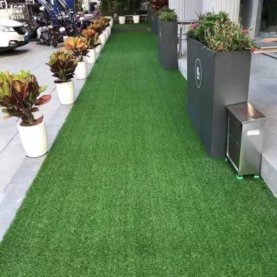 幼儿园人造草坪户外人工草皮地毯工程仿真假草坪工地围挡草坪