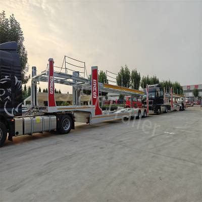 OTTC认证轿运车 出口俄罗斯半挂车 俄罗斯轿运车 镀锌轿运车