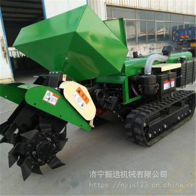 双城市履带旋耕机 小型果园开沟施肥机 多功能手扶式微耕机