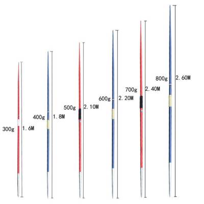 田径用品体育标枪厂家供应比赛800g标枪中小学田径训练投掷枪