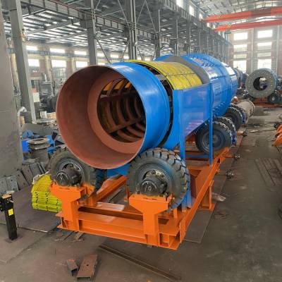 滚筒洗矿选金机 洗矿圆筒筛淘金车 沙金矿淘洗设备 矿用水力选矿机