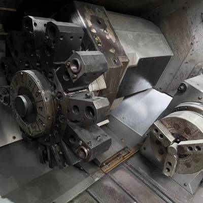 首页>机床>加工中心>新到大型车铣复合中心okuma双主轴双刀塔车铣复合