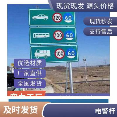 电子监控杆八角道路监控立杆交通设施电子卡口安监杆