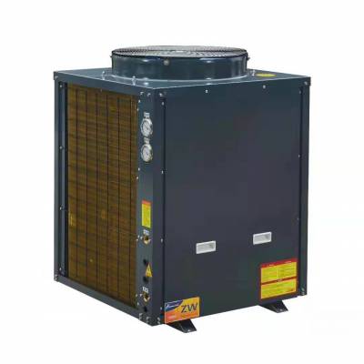 商用5P空气能泳池恒温热泵机组空气源热泵热水器