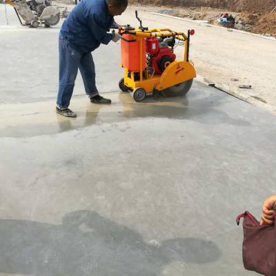 混凝土割缝机 路面切割机 水泥地面切纹机