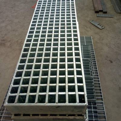 热镀锌异型钢格栅板生产定做 605/30/100船用镀锌钢格板