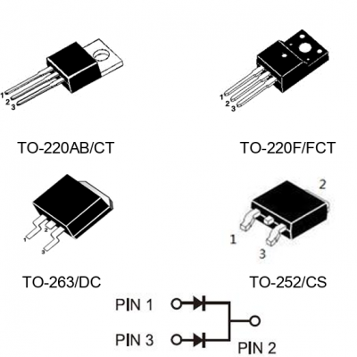 ָ MUR30150CT TO-220AB