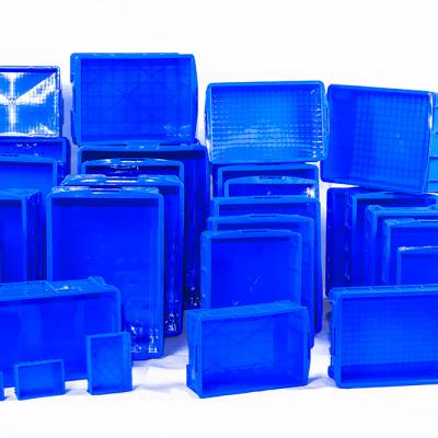 工厂定制各尺寸 塑料周转箱 塑胶箱 清洁箱