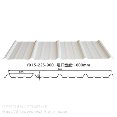 彩钢瓦它适用于工业与民用建筑,仓库,特种建筑,大跨度钢结构房屋的