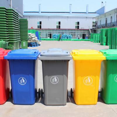塑料环卫垃圾桶安装方法及安装指南视频教学培训环卫车挂车视频
