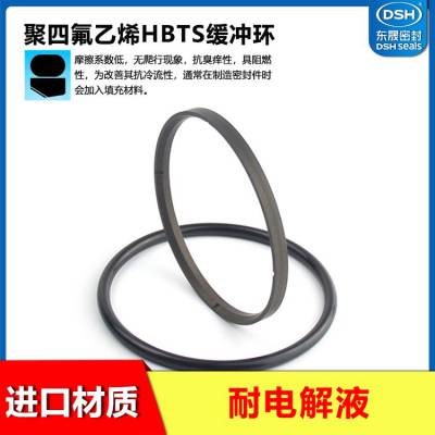 东晟轴用防尘圈 耐腐蚀耐高温端盖液压油缸气缸轴承HBTS机械缓冲环