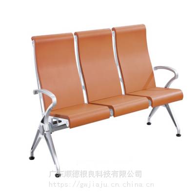 金属骨架座椅2020年新款PU材质座背板等候椅三角款排椅加工定制价格合理