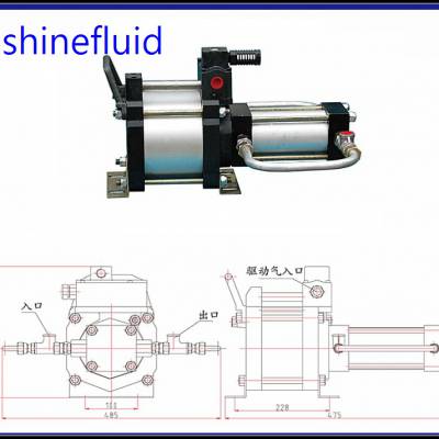 空气增压机 气体增压系统 气体动力单元 适用于压缩空气增压