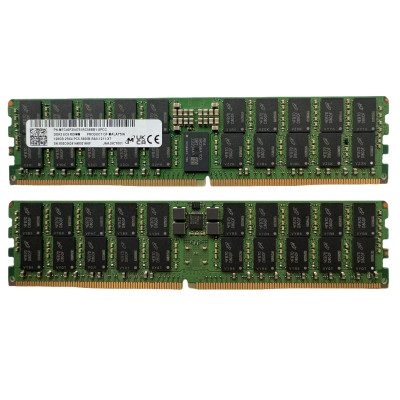 美光DDR5 128G 5600Mt/s频率 REG ECC RDIMM 服务器内存条MTC40F2047S1RC56BB1