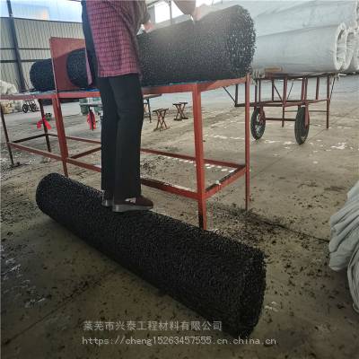 信阳排水沟暗沟用管 塑料盲沟排水管***