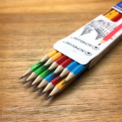 办公书写六角杆木头铅笔儿童用HB铅笔写字笔