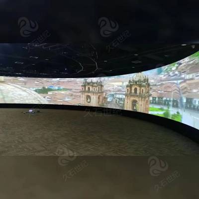 多通道投影仪视频拼接融合5D全息沉浸式展厅餐厅投影融合器软硬件