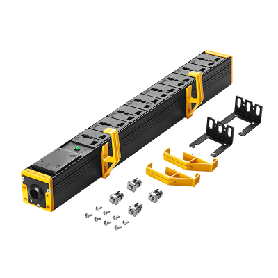 MG/突破 突破PDU 07TG130601 16A输入电流八位10A多用孔接线端子盒机柜专用插座