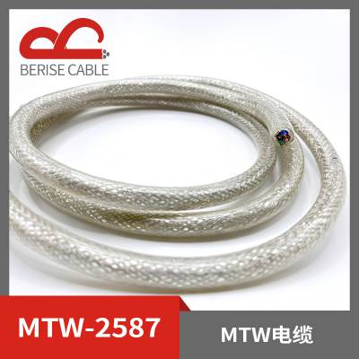美标MTW认证UL2587多芯屏蔽编织控制电缆