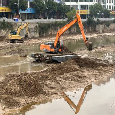 徐州水上挖掘机挖淤泥长臂