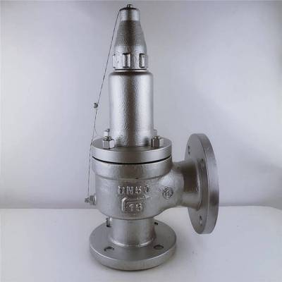 全封闭带扳手全启式安全阀 密封性强 安装方便A44Y-16C-DN50