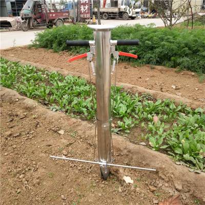 手提式栽苗器 不锈钢移栽机 农用蔬菜苗定植器