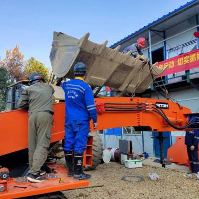 鑫通机械矿用斜井履带扒渣机小型全液压挖掘装载机