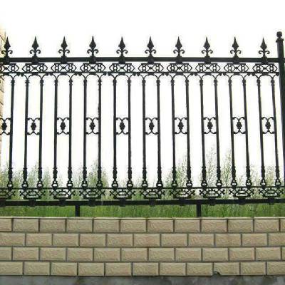 定制小区铁艺护栏 社区各企事业单位铁艺铸铁建筑围墙护栏