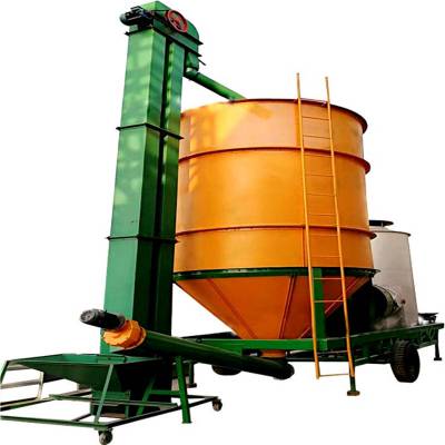 40万源德机械高粱烘干机 日产50吨水稻干燥机 燃气式谷物风干机河南