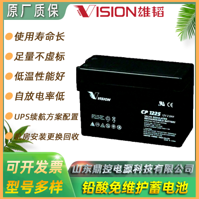 雄韬VISION威神6FM55-X长 寿命铅酸蓄电池12V55AH门禁监控电源维修