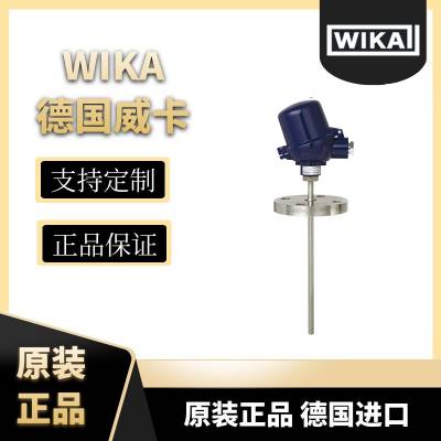 TR10-F法兰式热电阻温度计带装配式护套罐体制造WIKA威卡