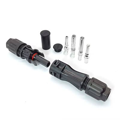 兼容MC4连接器1500V防水IP68光伏组件线缆TUV认证公母接头XD1500