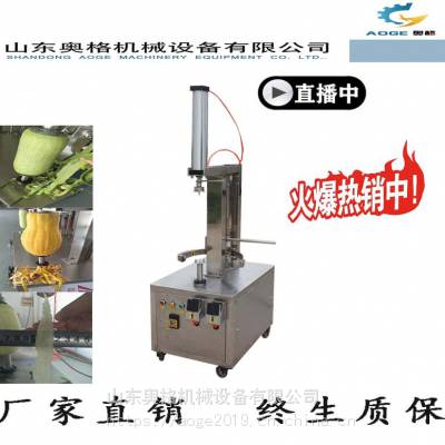 喀什瓜果去皮机 哈密瓜去皮机 哈密瓜削皮机 哈密瓜打皮机 伽师瓜去皮机 西瓜去皮机