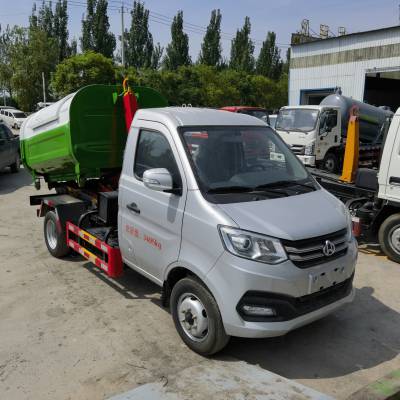 小型勾臂车3方 配套规格3方5方垃圾箱 乡镇使用14方压缩垃圾车