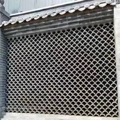 青瓦条淞山拼花瓦条围墙装饰瓦可加工定制各种尺寸瓦片