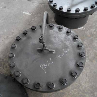 鑫佰-hg-21522水平吊盖式平焊法兰人孔dn600