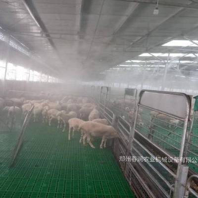 羊舍定时自动循环降温加湿消毒机 食品企业车间喷雾消毒设备 养种鸡蛋的场地如何消毒 自动降温消毒设备