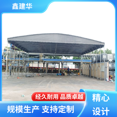 鑫建华 滑轮遮雨棚 加厚加粗骨架 种类丰富 一站式服务