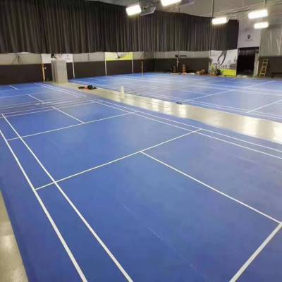 实战乒乓球pvc运动地胶羽毛球室内篮球场馆专用耐磨防滑地胶垫