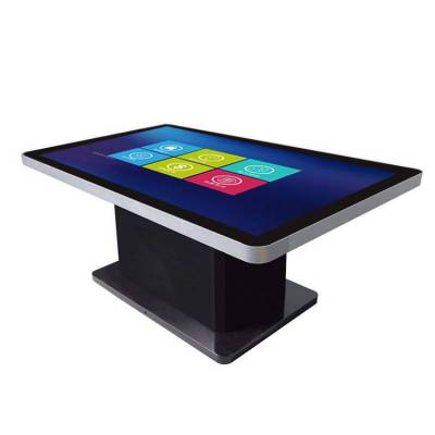 触摸茶几多功能商业一体机触控互动电容显示屏餐桌游戏展示台