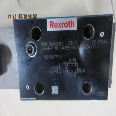 德国Rexroth/力士乐 4WRP10EA16S-1X/G24Z4/M   比例阀