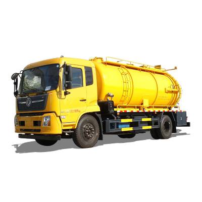 东风天锦15吨（方）清洗吸污车 可用于管道疏通真空抽排