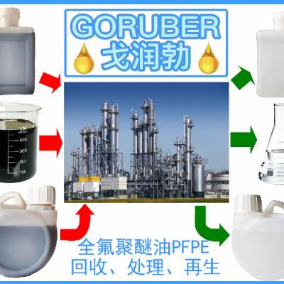 全氟聚醚真空泵油回收、处理、再生PFPE