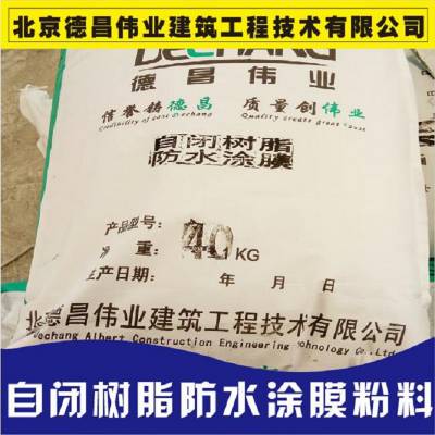 德昌伟业双组份环保自闭树脂防水涂料_耐腐蚀混凝土防水涂料市场价格