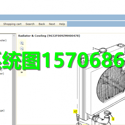 帕金斯水箱散热器2485B285多样化批发销售