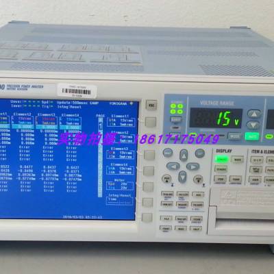 现货销售回收日本Yokogawa横河 WT1800高性能功率分析仪
