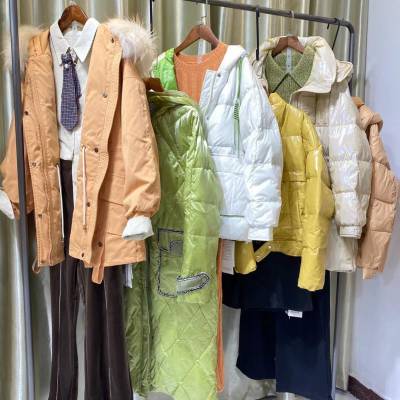 迪笛欧21冬女装折扣库存尾货走份批发 广州系列货***清仓批发渠道