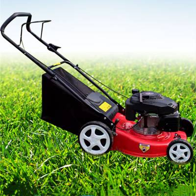 园林草坪修剪设备小型手推式汽油割草机自走式省时省力