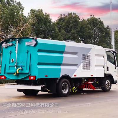 多功能洗扫车带洒水带喷雾 8方新型环保城市作业洗扫车