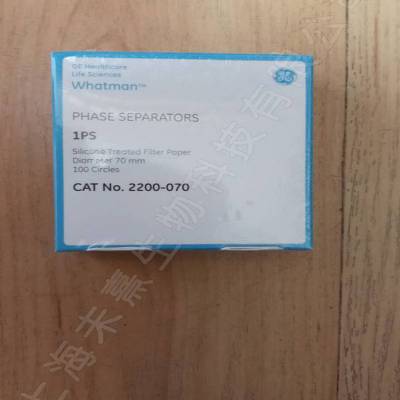 GE whatman1PS相分离纸 油水分离纸 2200-070